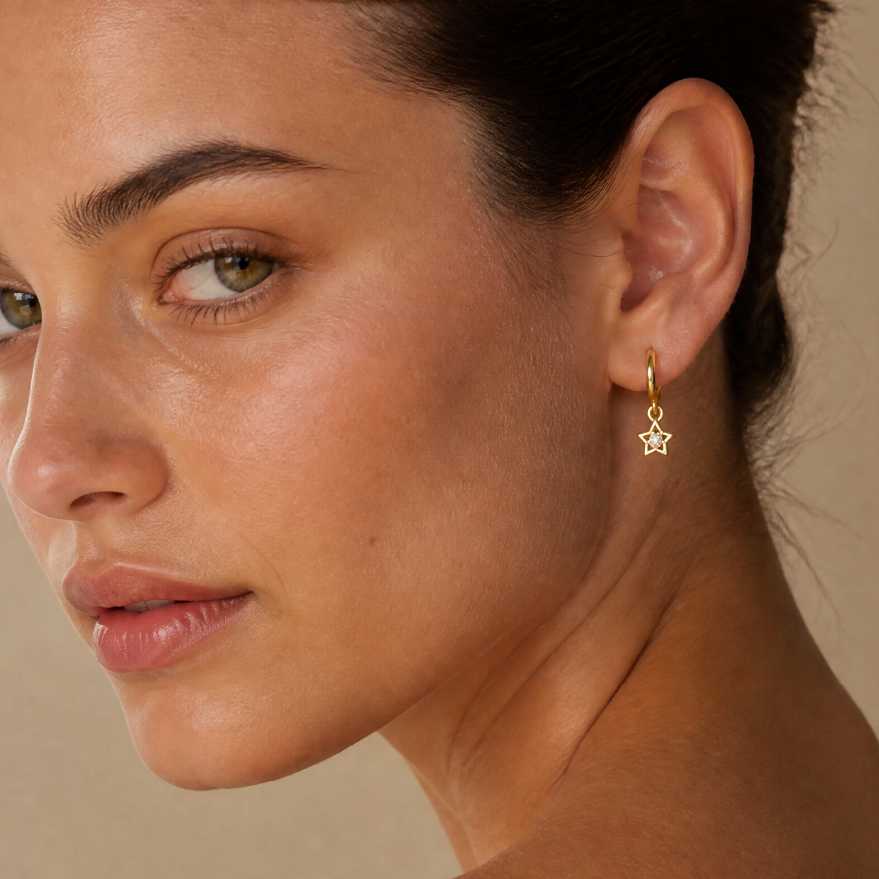 Mini Stars 18K Gold Plated & Sterling Silver