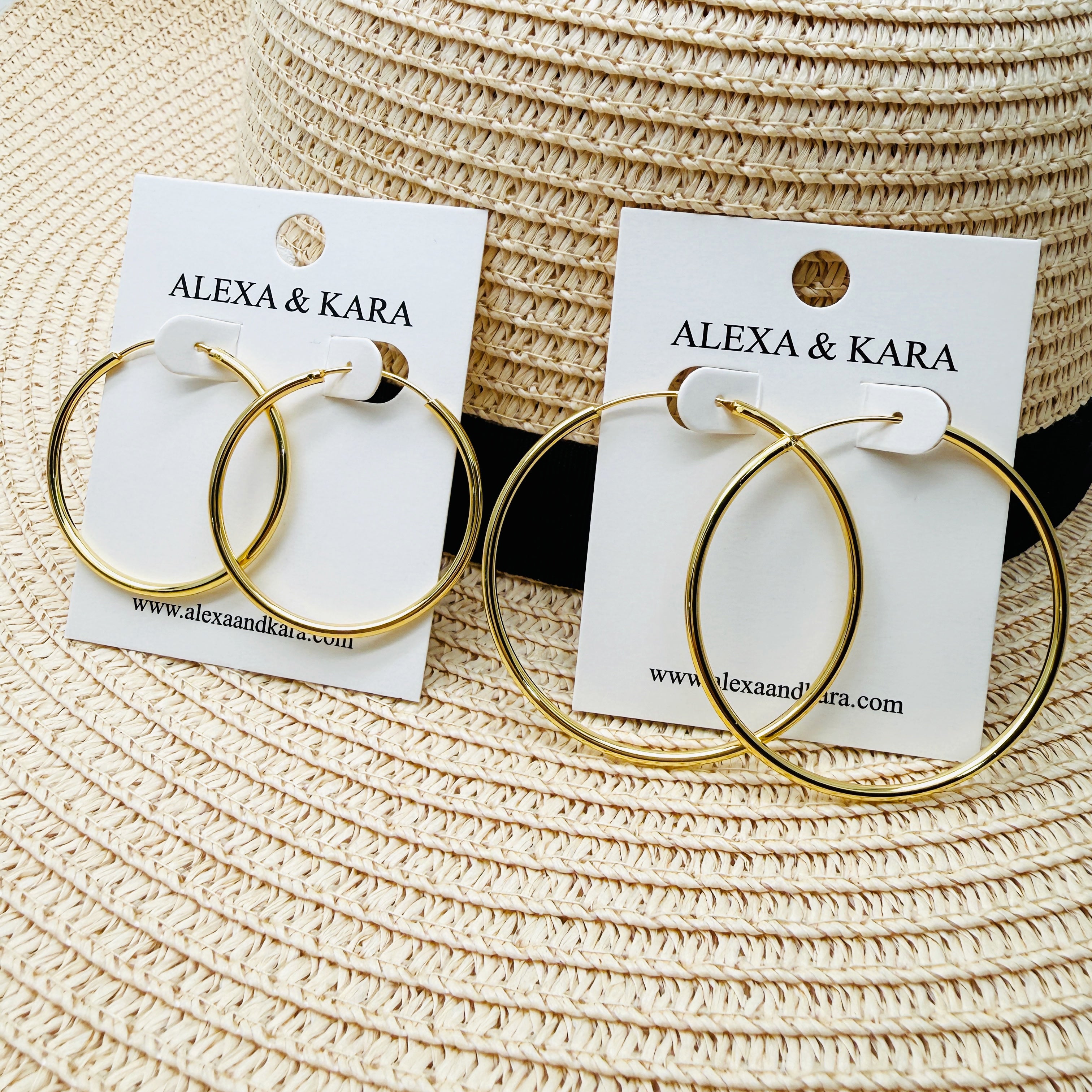 Simple Hoops Gold