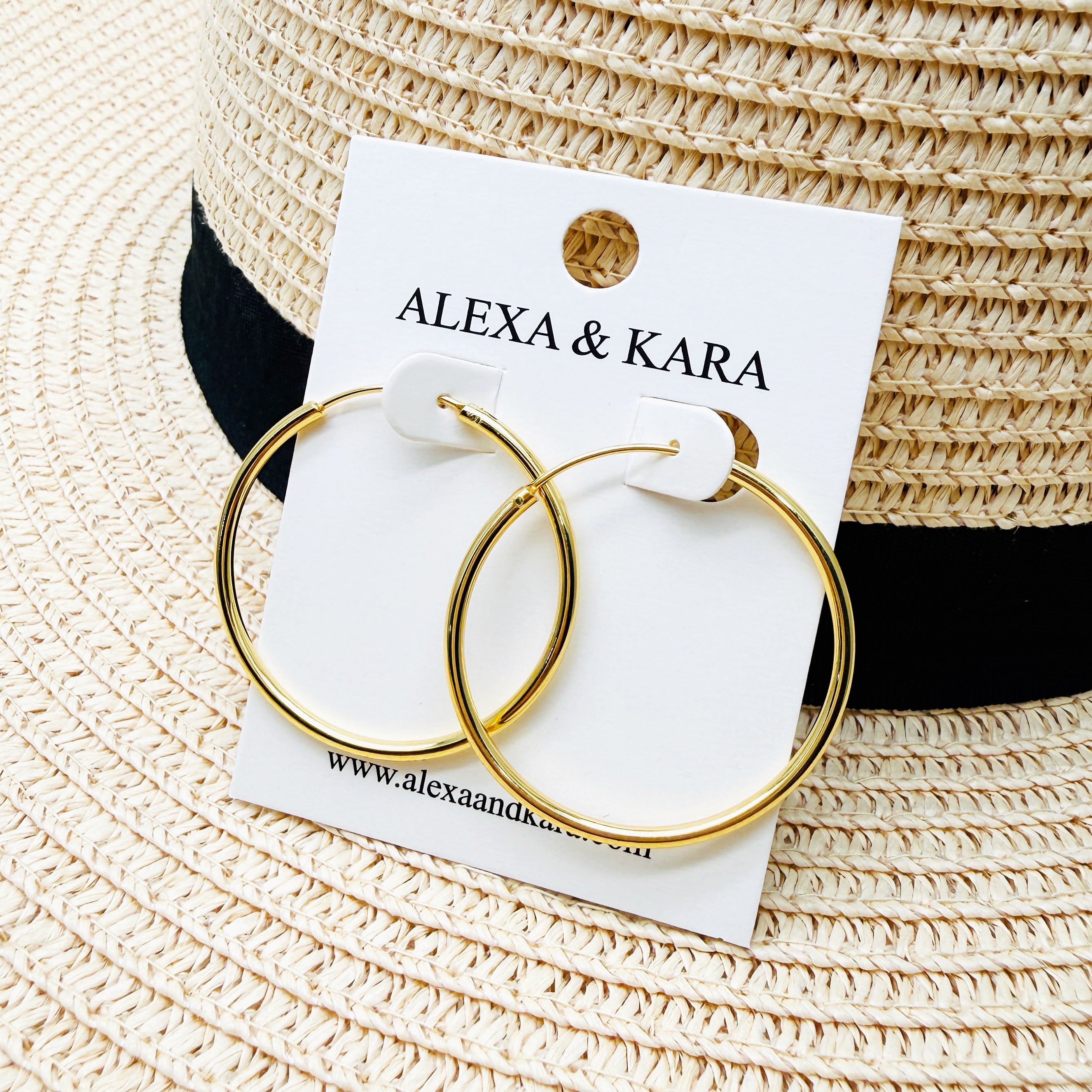 Simple Hoops Gold