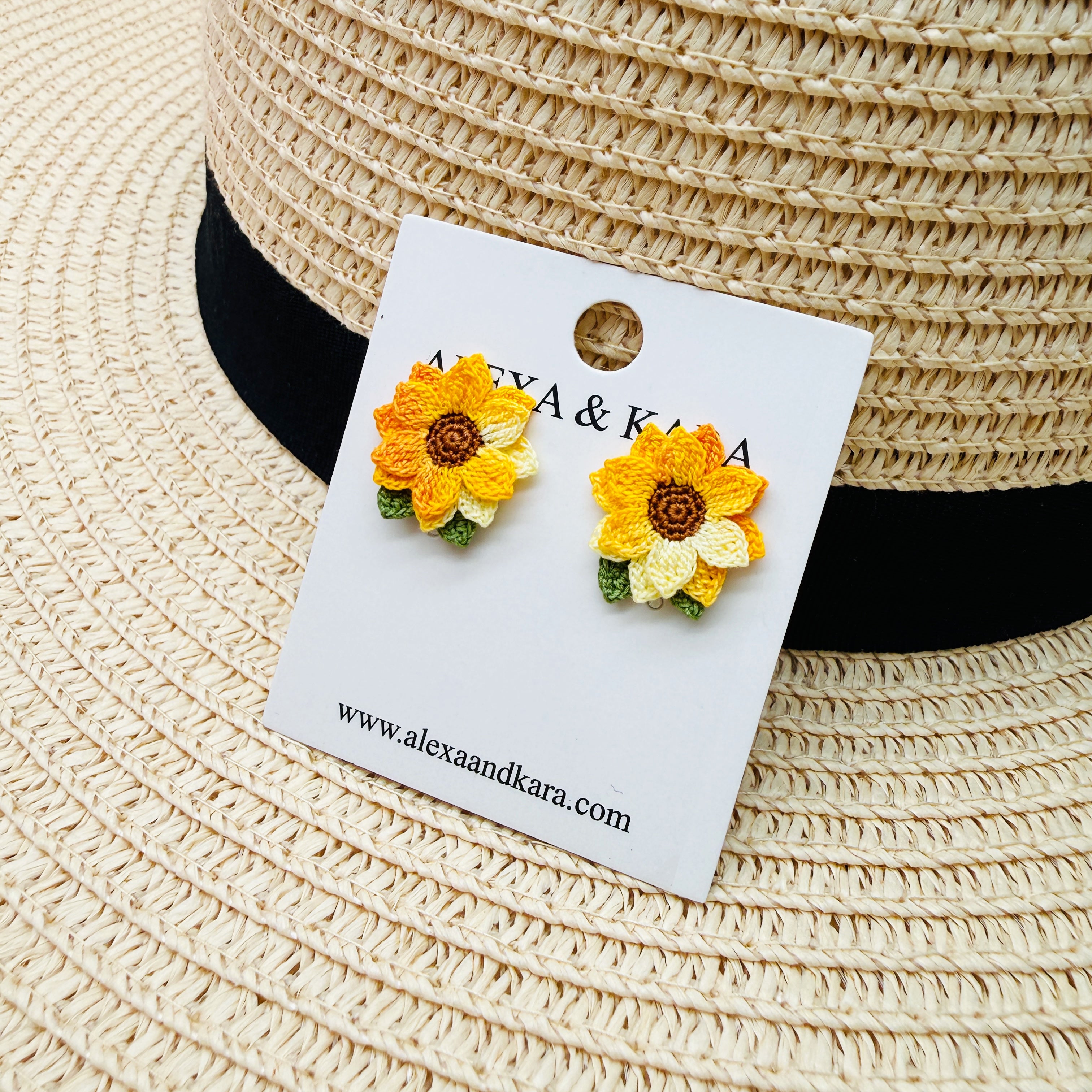 Sunflower Studs