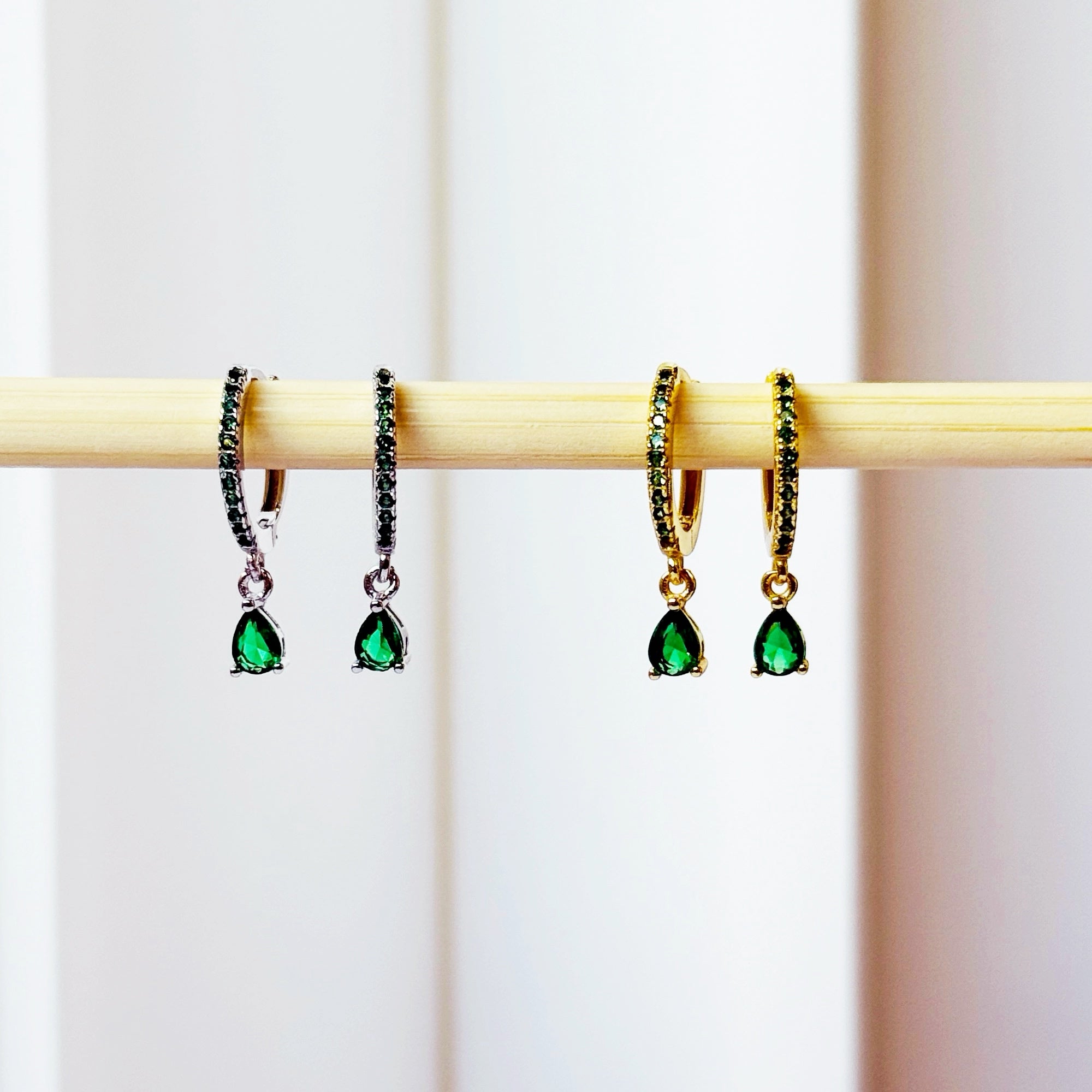 Twinkle Huggies 18K Gold Plated & Sterling Silver