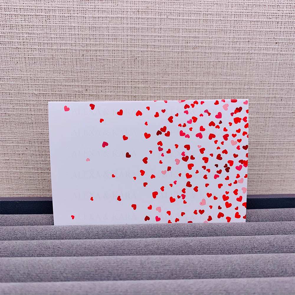 Hearts in the Air | Red & White