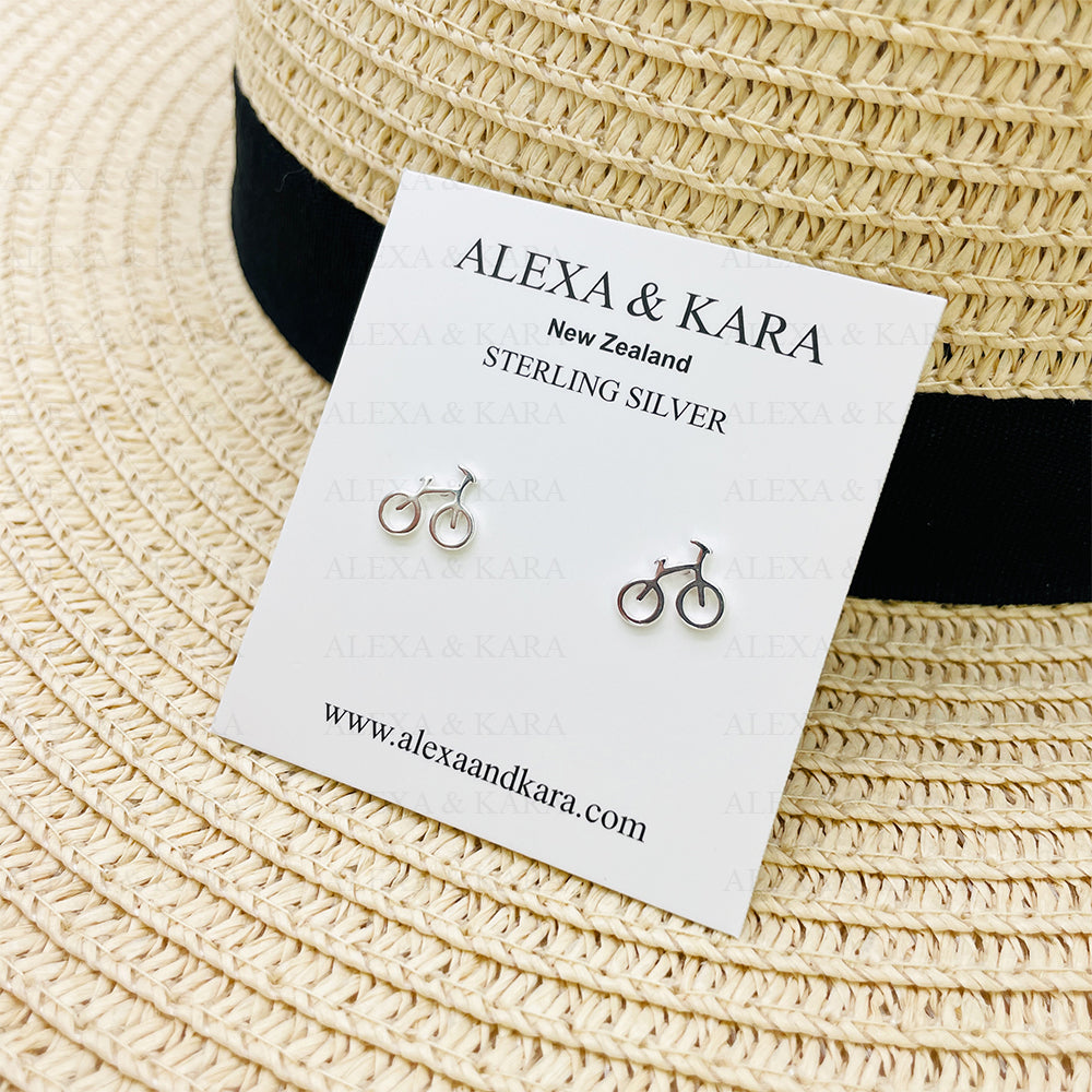 Bicycle Studs | Sterling Silver