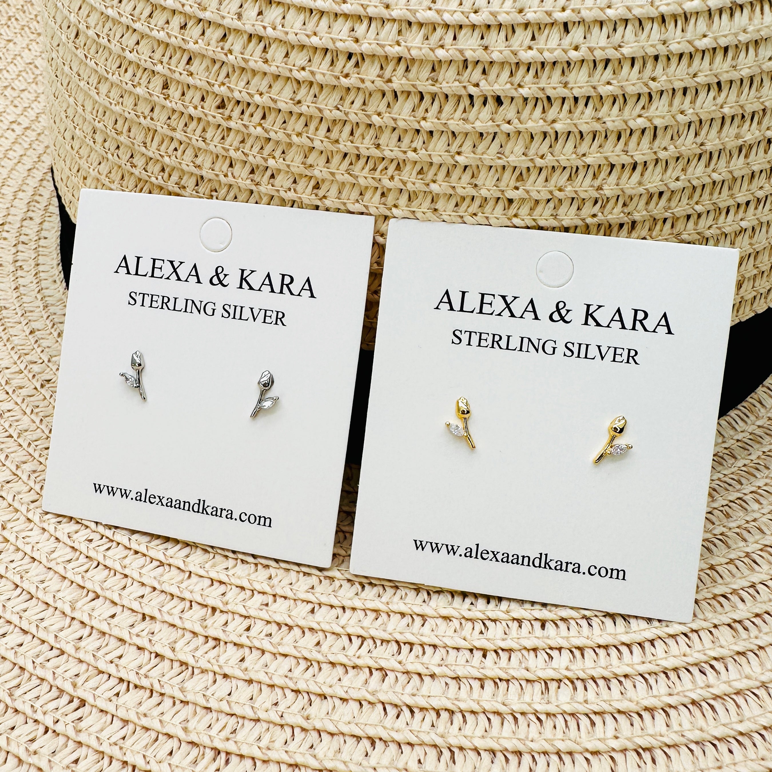 Lily 14K Gold Plated & Sterling Silver