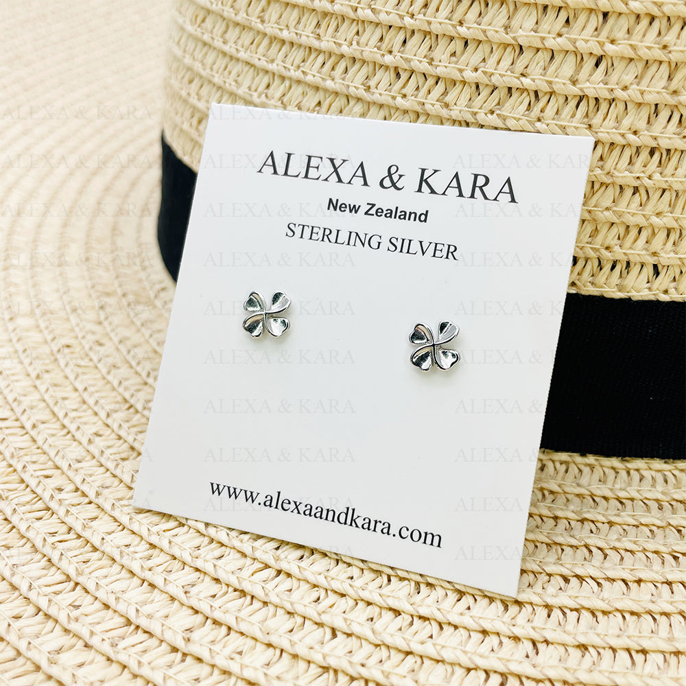 Clover Studs | Sterling Silver