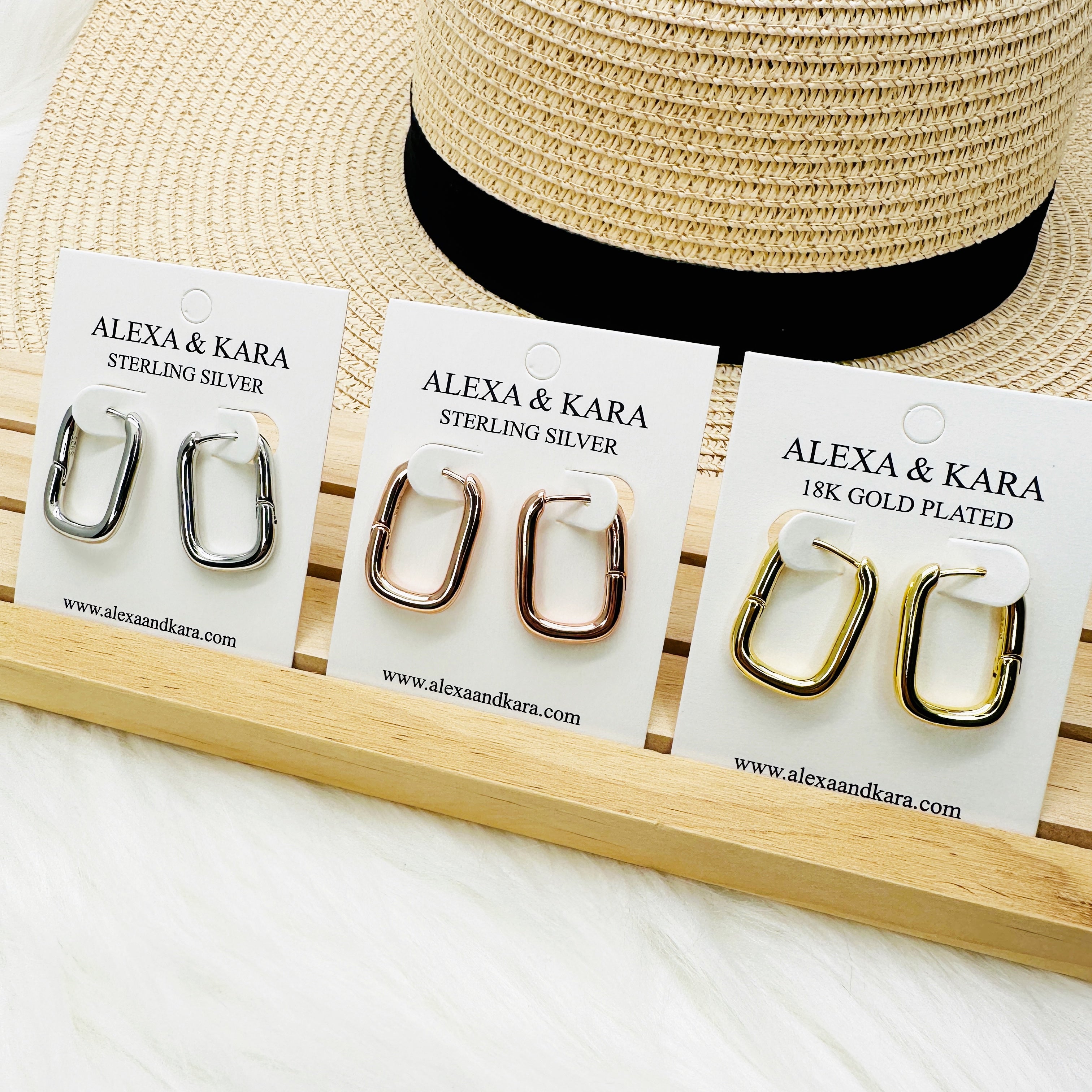Kara Maxi 18K Gold Plated, Rose Gold Plated & Sterling Silver