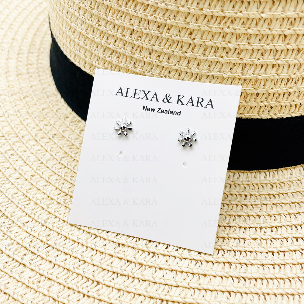 Daisy Studs | Sterling Silver