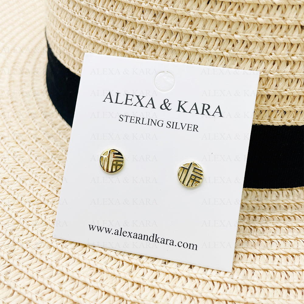 Luck Gold Plated Sterling Silver