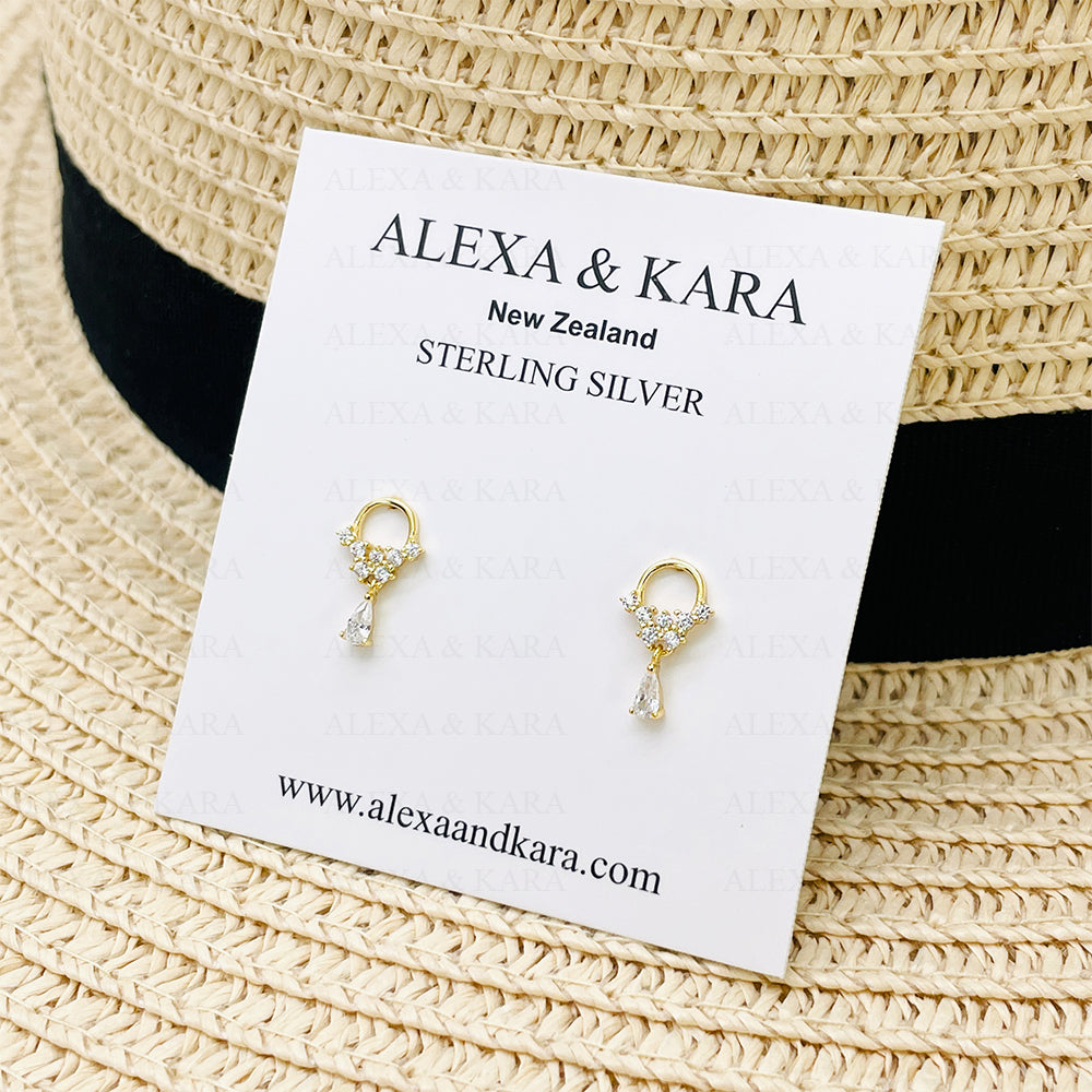 Princess | 14K Gold Plated & Sterling Silver
