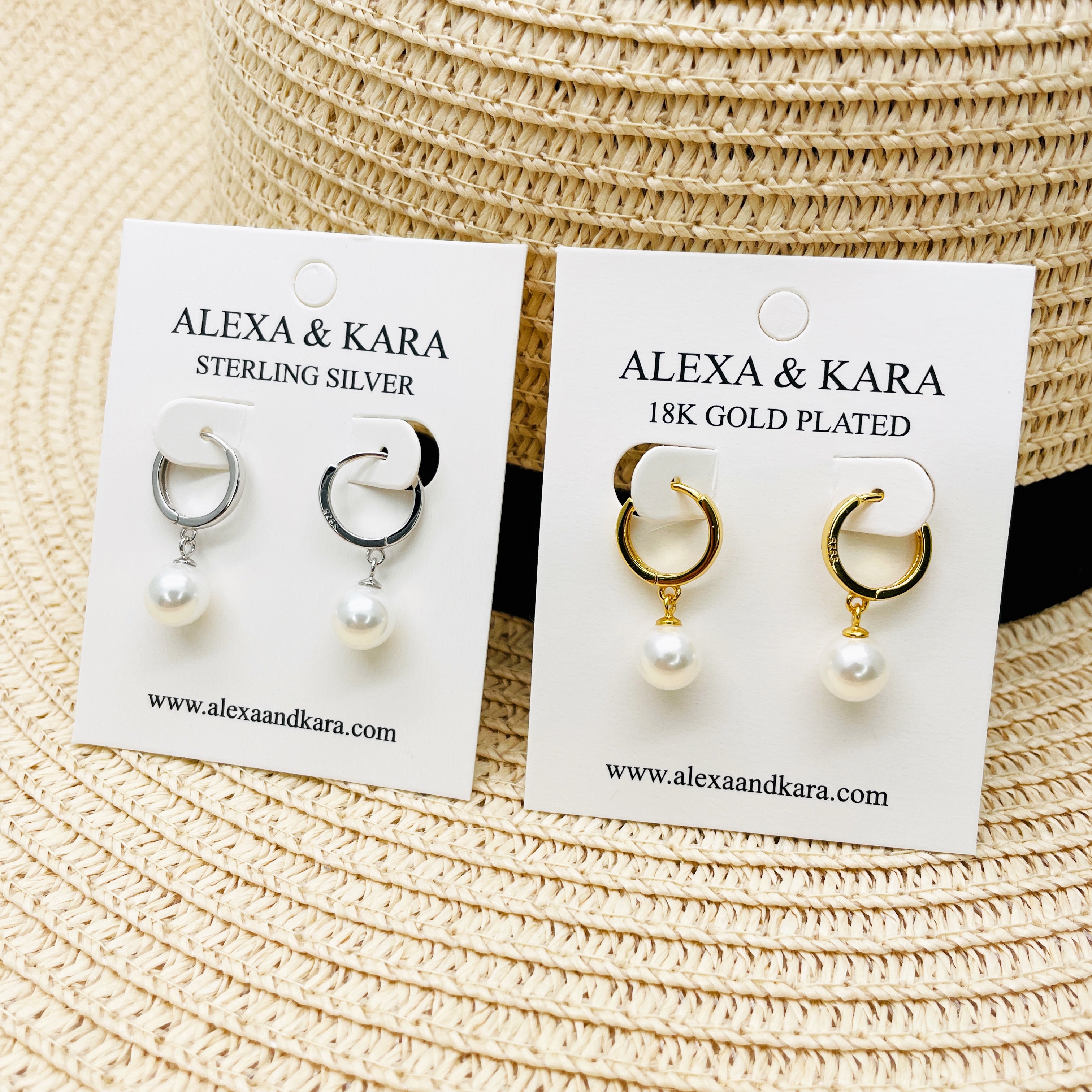 Pearl Precious 18K Gold Plated & Sterling Silver