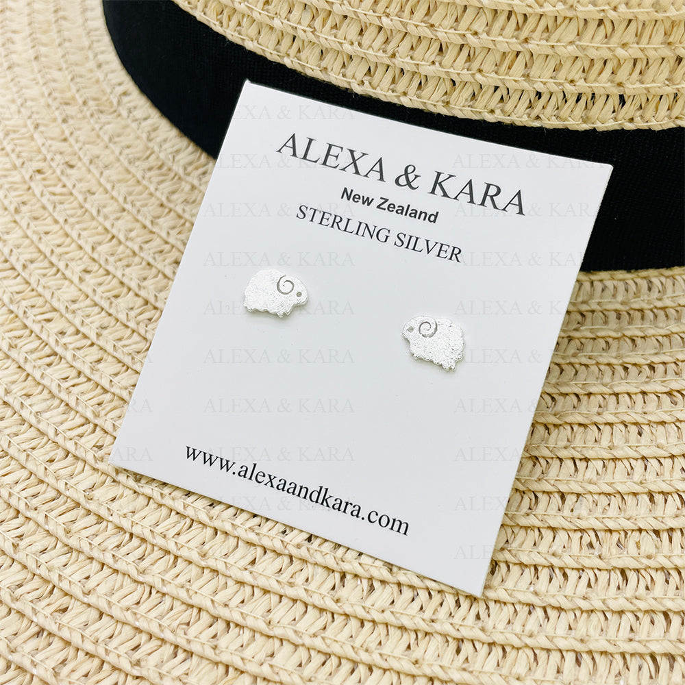 Sheep Studs | Sterling Silver