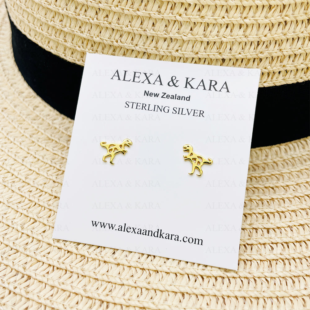 T Rex Studs | Sterling Silver