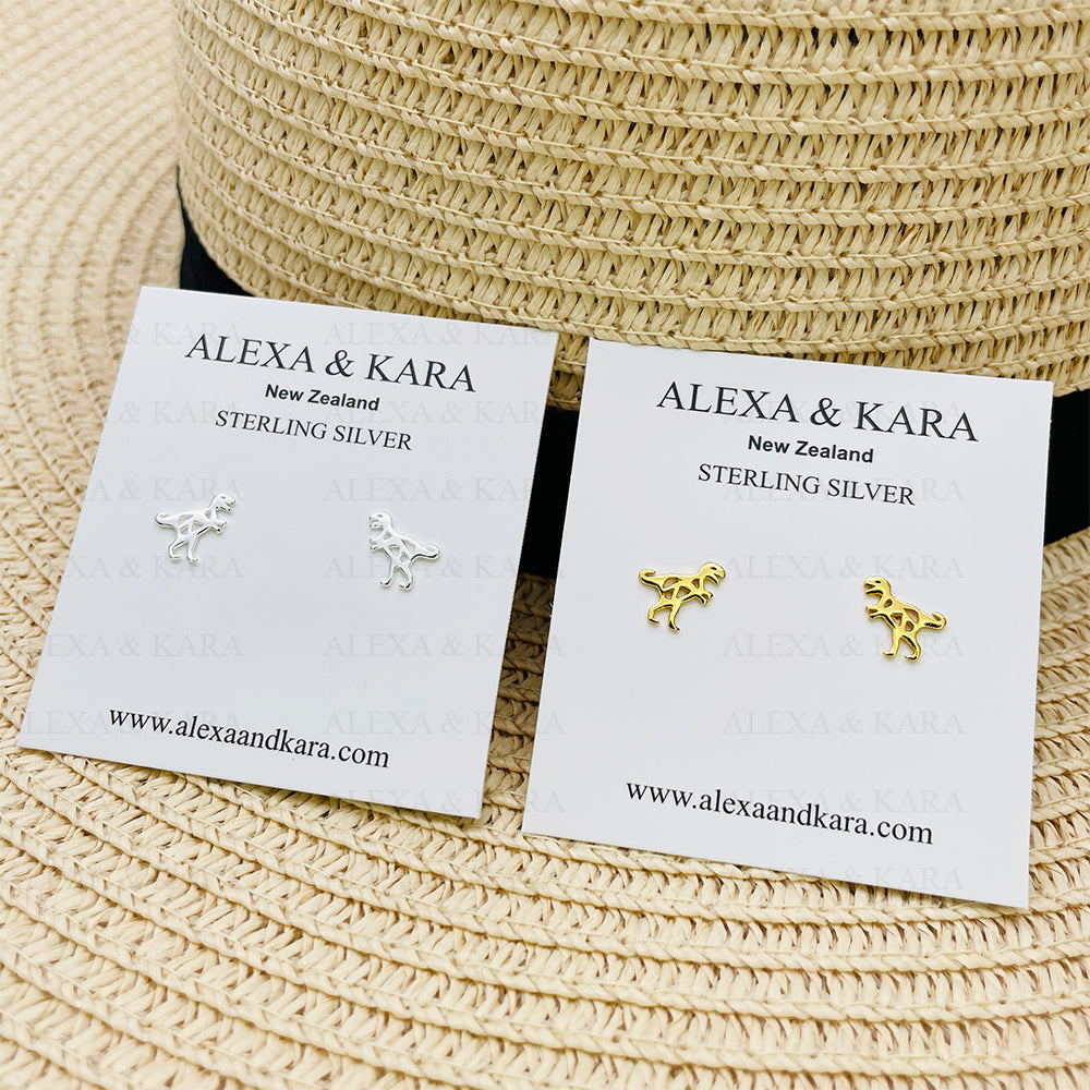 T Rex Studs | Sterling Silver
