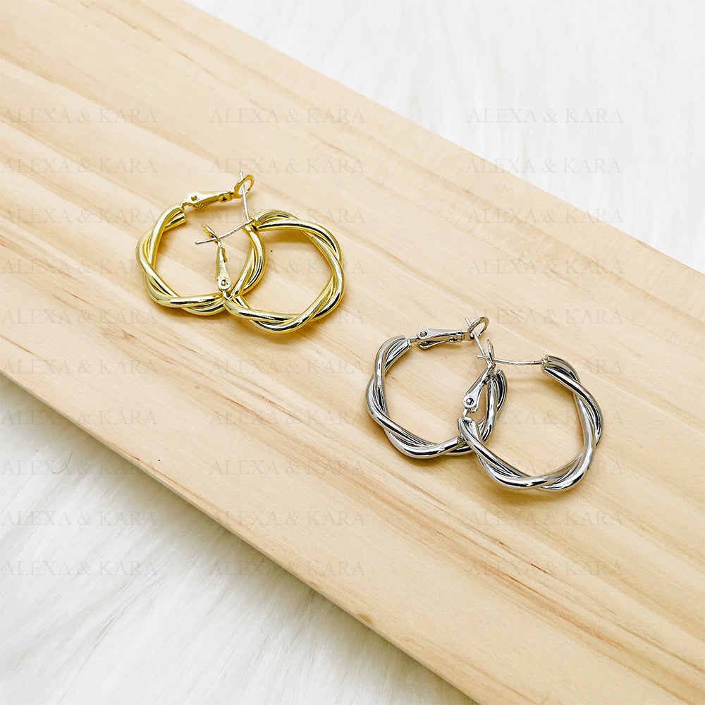 Twist Hoops