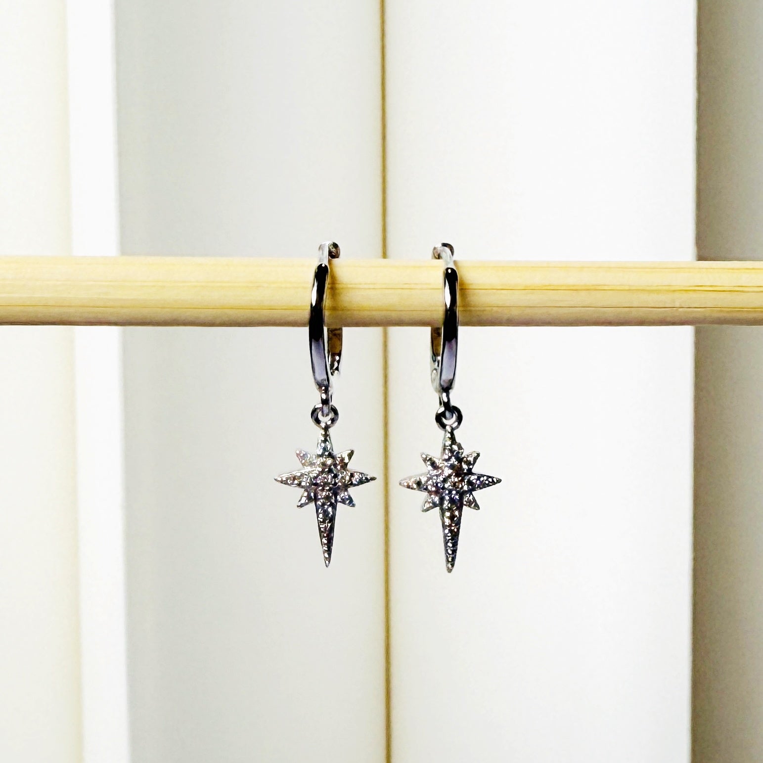 Celeste Huggies 18K Gold Plated & Sterling Silver