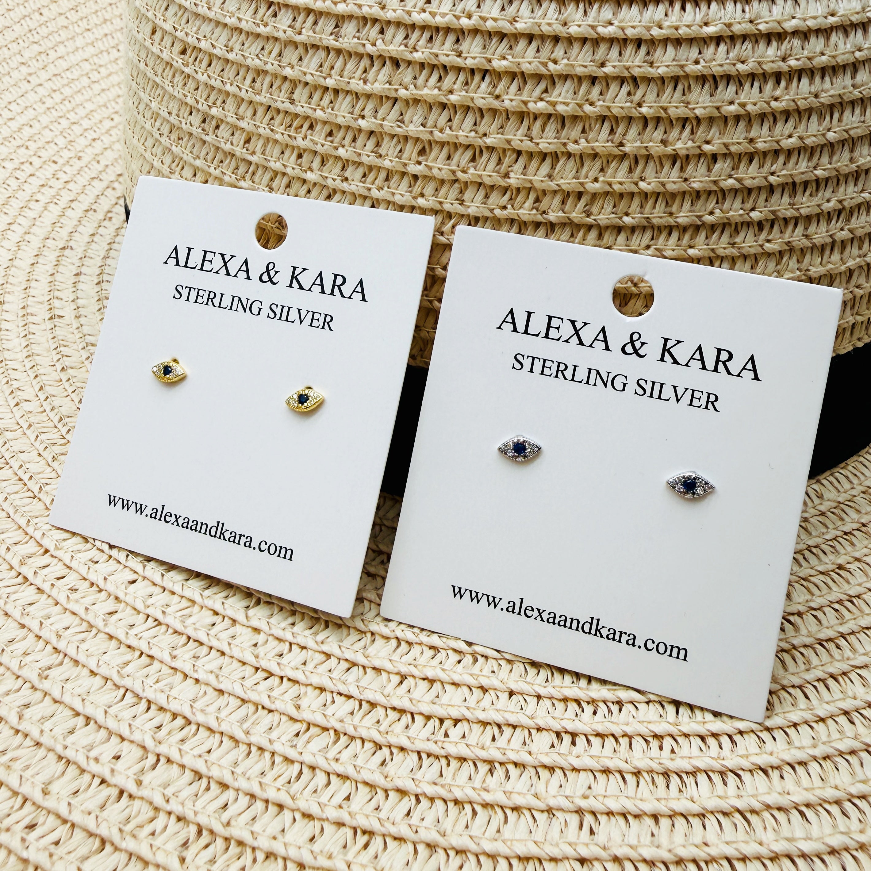 Evil Eye Mini Studs