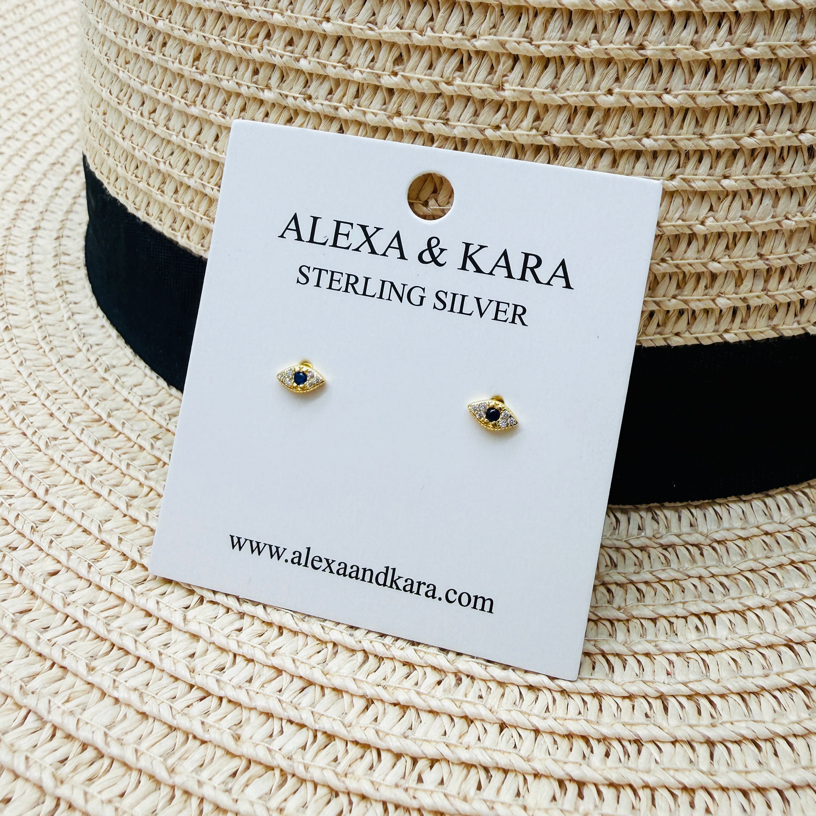 Evil Eye Mini Studs