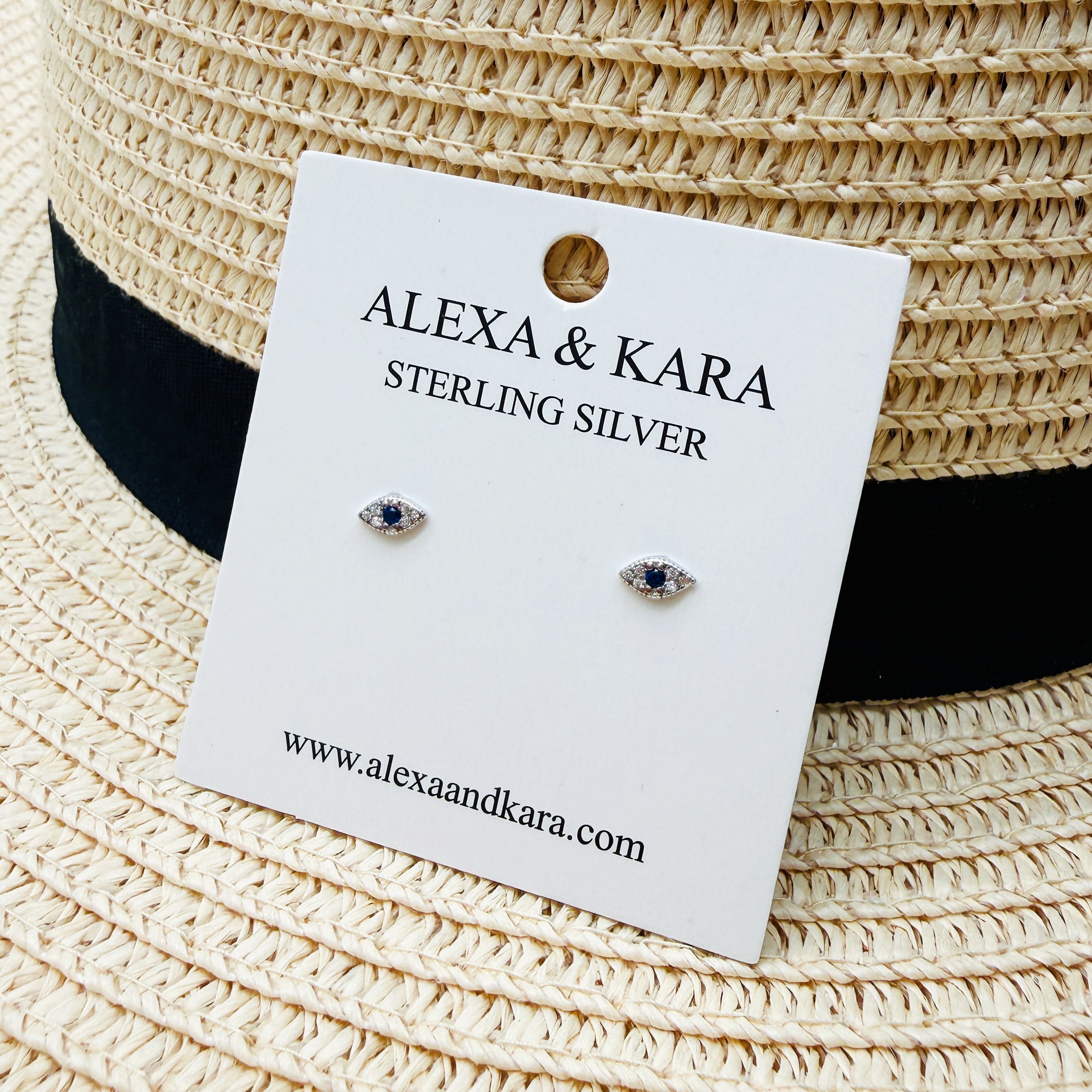 Evil Eye Mini Studs