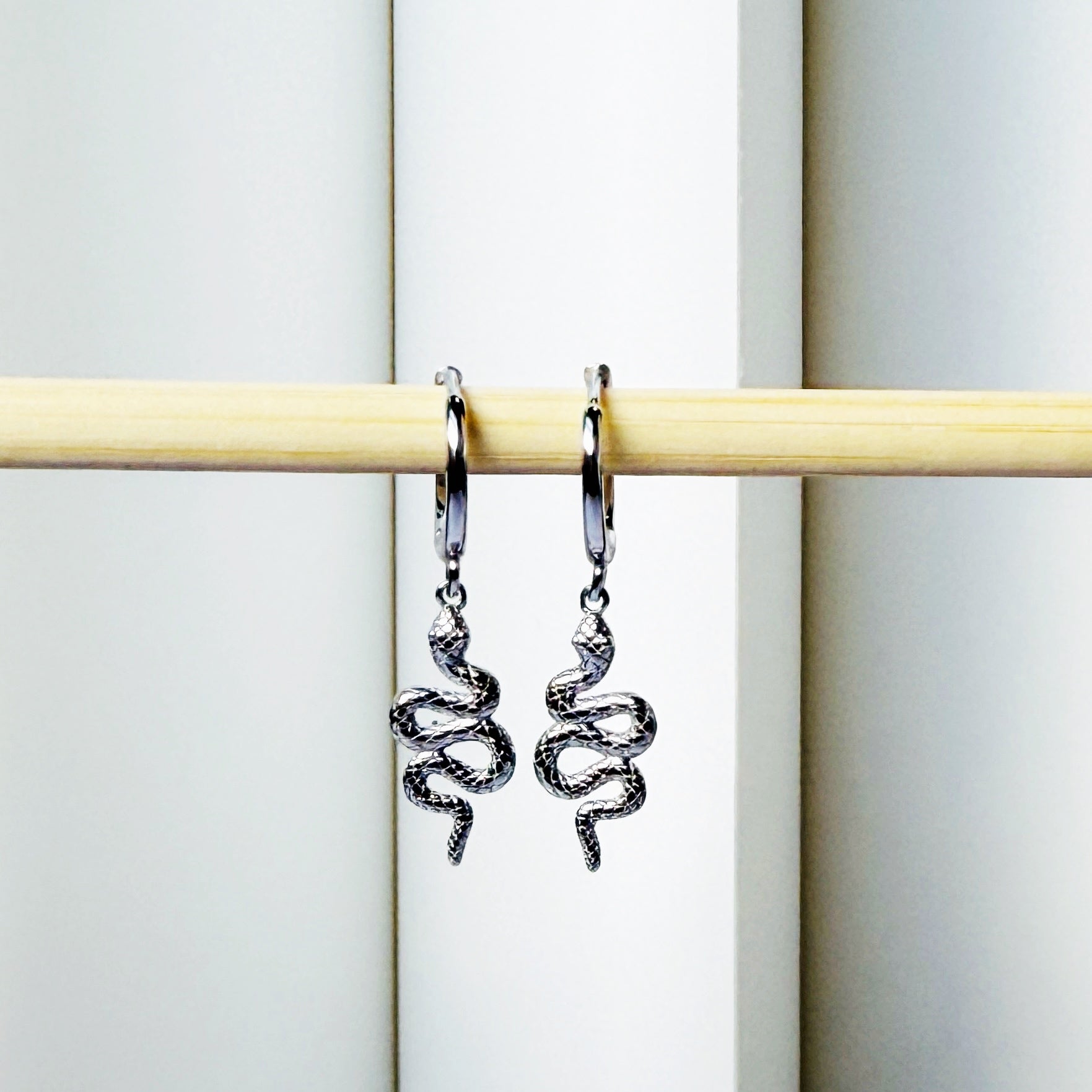 Slithers Huggies 18K Gold Plated & Sterling Silver