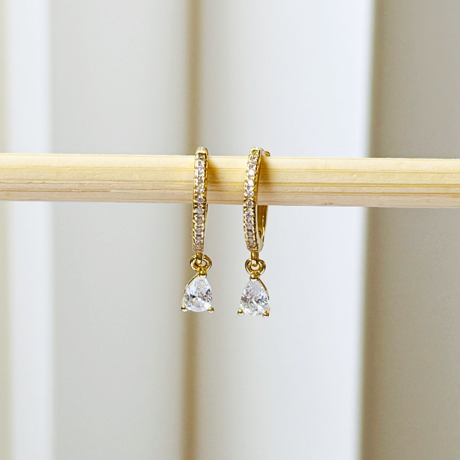 Twinkle Huggies 18K Gold Plated & Sterling Silver