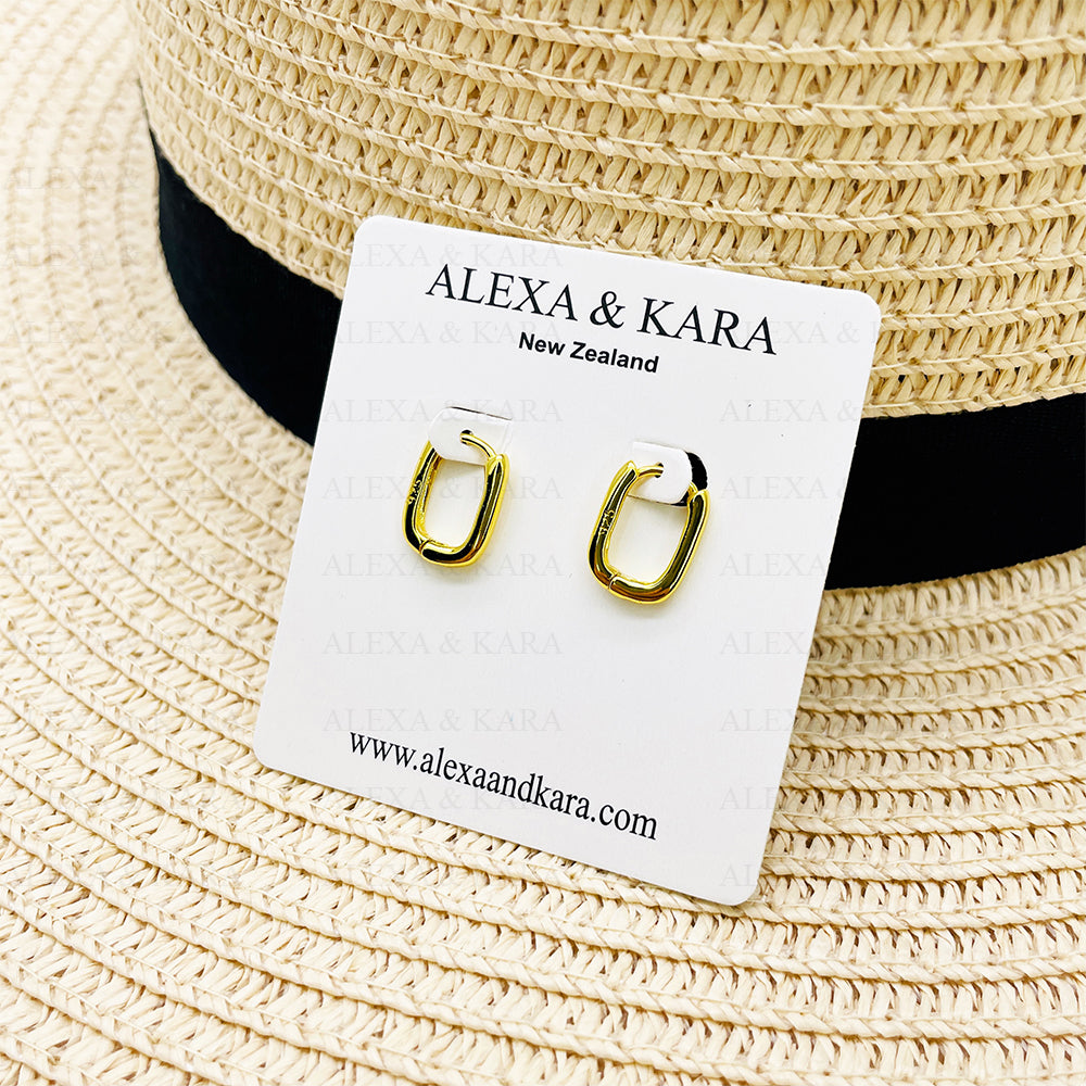 Kara 18K Gold Plated & Sterling Silver